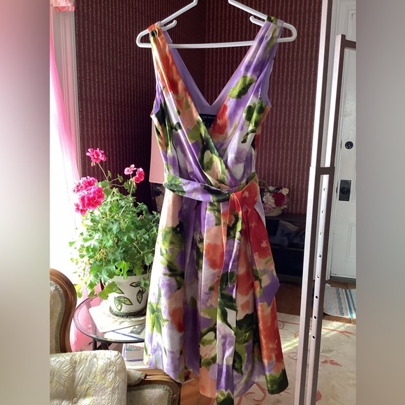 Spring Frock. Floral Spring Dress - Picture 2 of 10